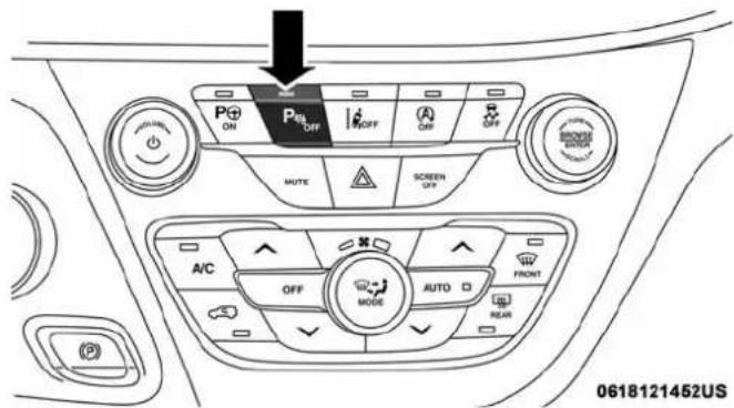 Chrysler Pacifica (2018) - ActivationetdésactivationdusystèmeParkSense - 1