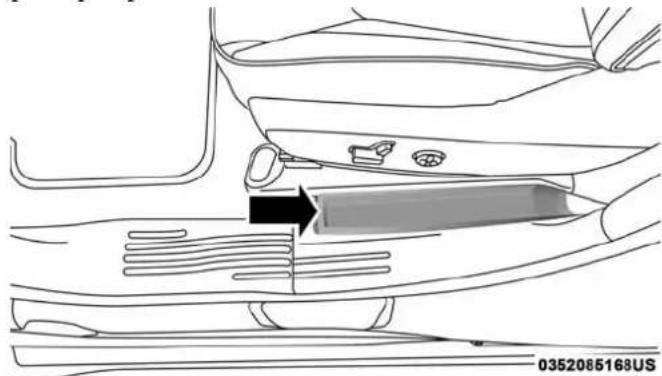 Chrysler Pacifica (2018) - Porte-parapluie - 1
