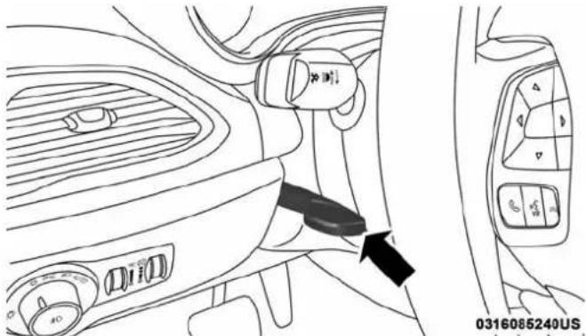Chrysler Pacifica (2018) - Colonnededirectioninclinableettelescopique - 1