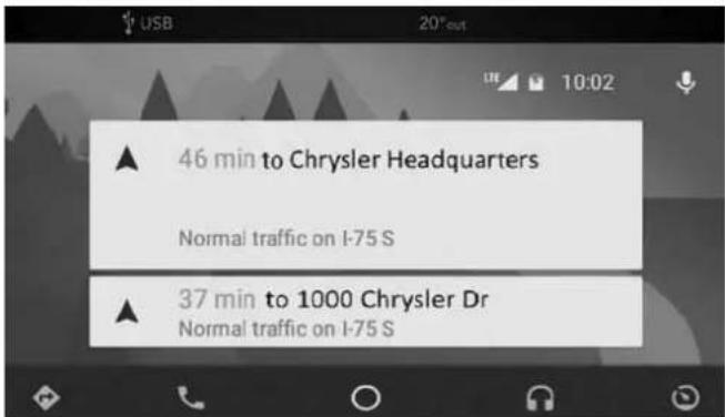 Chrysler Pacifica (2018) - AndroidAuto-selonl'équipement - 1