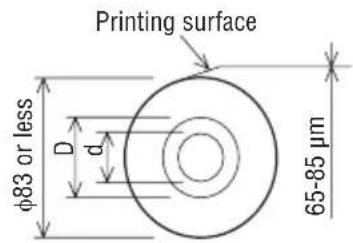 CITIZEN CTE651 - Printing Paper - 2