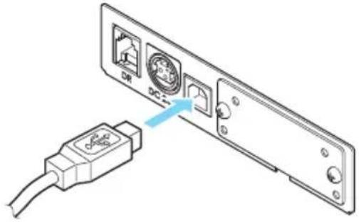 CITIZEN CTE651 - Branchement des cables d'interface - 2