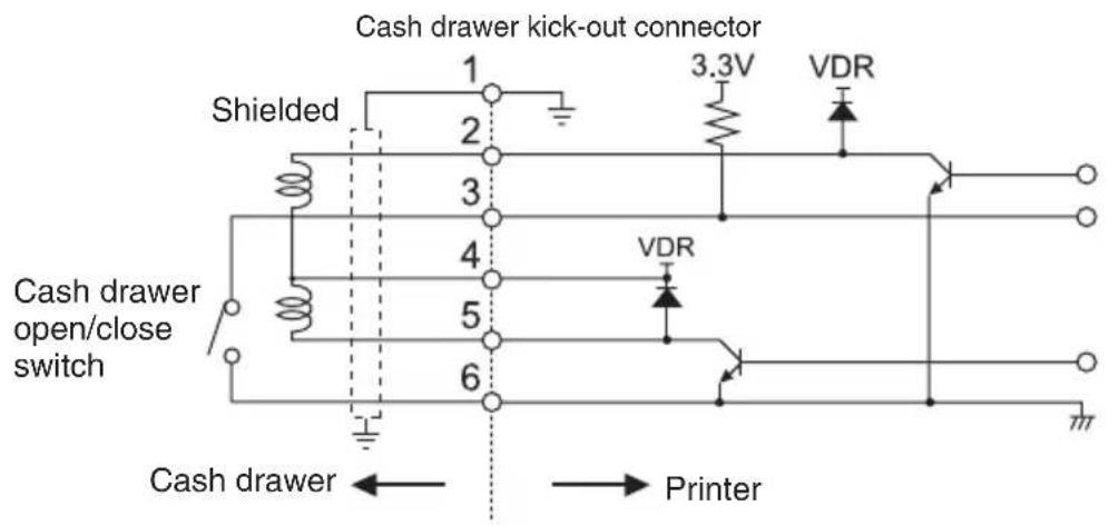 CITIZEN CTE651 - Connector pin configuration - 1