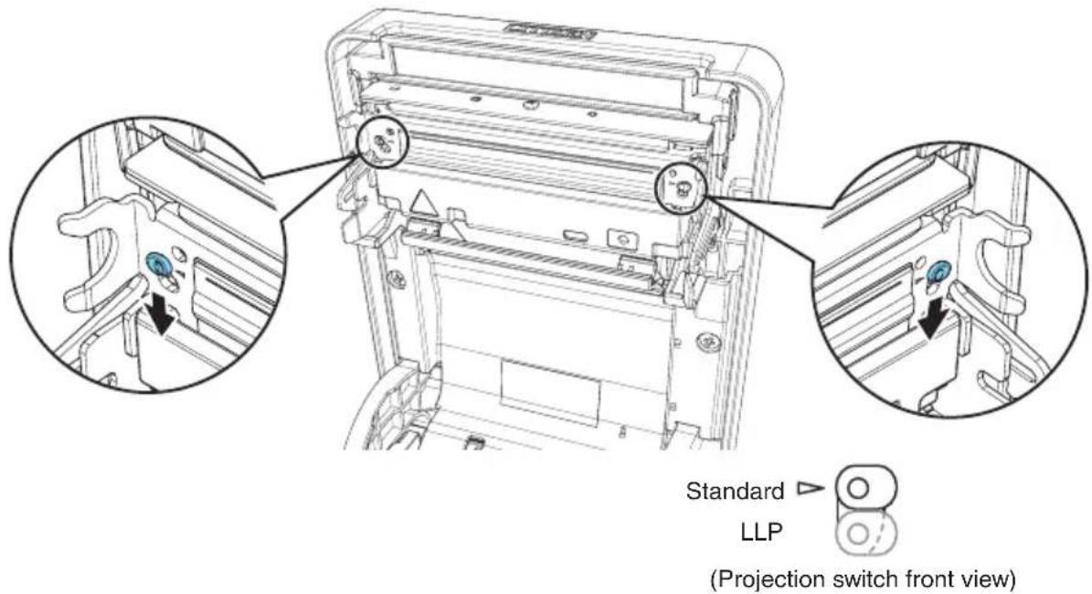 CITIZEN CTE651 - Setting the Long Life Printing (LLP) Function - 1