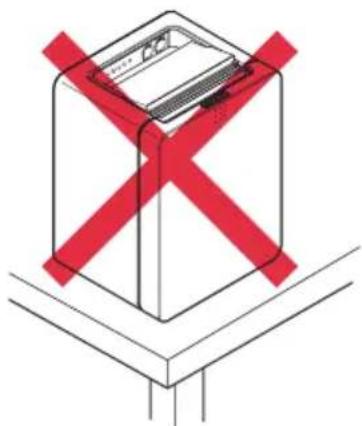 CITIZEN CTE651 - Precauciones para la instalacion de la impressora - 2