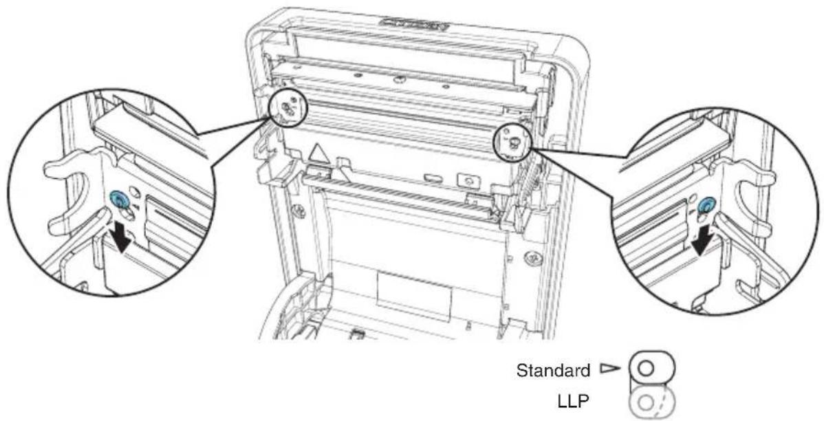 CITIZEN CTE651 - Impostazione della funzione Long Life Printing (LLP) - 1