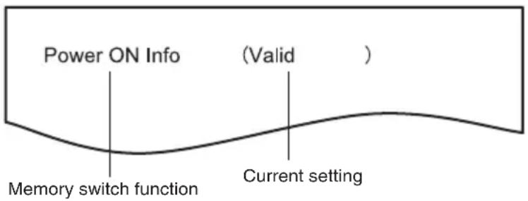 CITIZEN CTE651 - Individual setting mode - 2