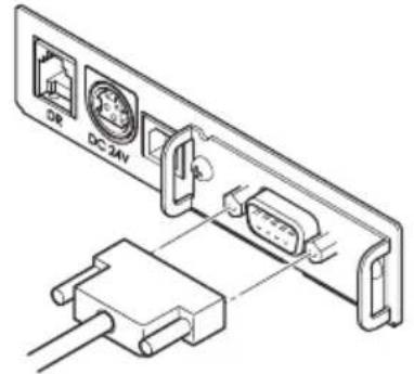 CITIZEN CTE651 - Branchement des cables d'interface - 1