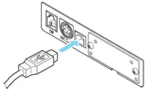 CITIZEN CTE651 - Conexión de los cables de interfaz - 2