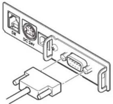 CITIZEN CTE651 - Conexión de los cables de interfaz - 1