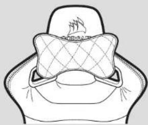 CORSAIR T1 Race - Attach Neck Pillow - 1