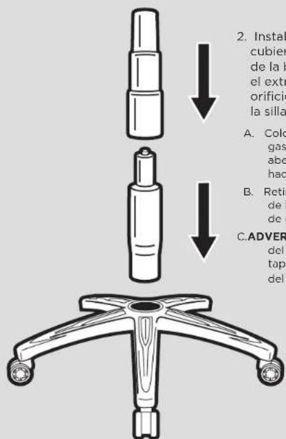CORSAIR T1 Race - Instrucciones de montaje del T1 RACE - 2