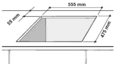 HOTPOINT PCN 752 THA(BK) - Fitting the appliance - 2