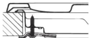 HOTPOINT PCN 752 THA(BK) - Schéma de fixation des crochets - 2