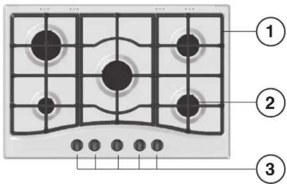 HOTPOINT PCN 752 THA(BK) - Vista en conjunto - 1