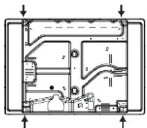 HOTPOINT PCN 752 THA(BK) - Hook fastening diagram - 4
