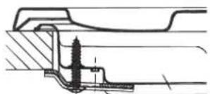 HOTPOINT PCN 752 THA(BK) - Esquema para prender os ganchos - 1