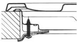 HOTPOINT PCN 752 THA(BK) - Schéma de fixation des crochets - 3