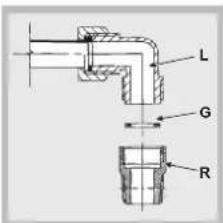 HOTPOINT PCN 752 THA(BK) - Raccordement par tuyau rigide (cuivre ou acier) - 1