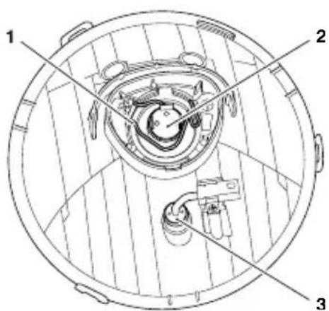 TRIUMPH Bonneville T120 (2017) - Remplacement d'une ampoule de feu de position/phare - 2