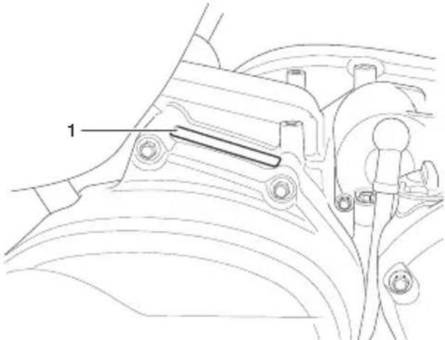TRIUMPH Bonneville T120 (2017) - Numéro de série du moteur - 1