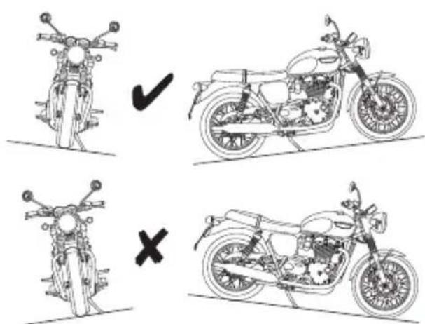 TRIUMPH Bonneville T120 (2017) - Avertissement - 1