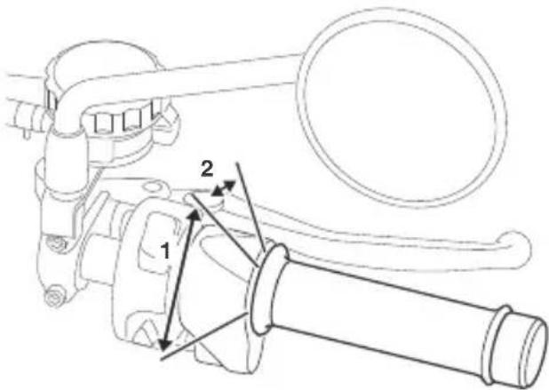 TRIUMPH Bonneville T120 (2017) - Avertissement de batterie déchargée - 1