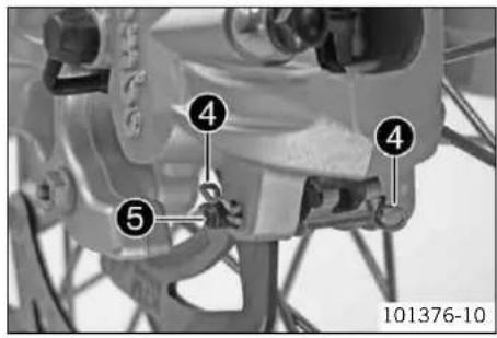 KTM 250 EXCF (2014) - SYSTÉME DE FREIN - 1