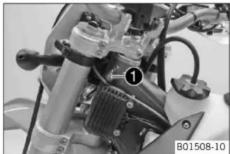 KTM 250 EXCF (2014) - Verrou de direction (toutes les EXC-F) - 1
