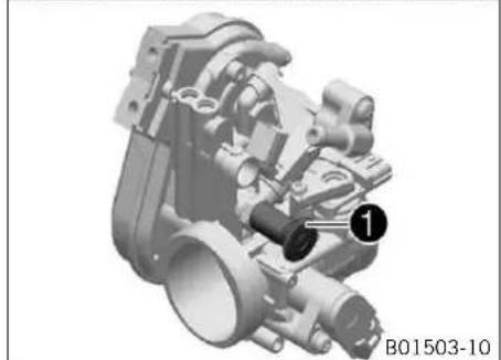 KTM 250 EXCF (2014) - Regler le régime de ralenti - 2