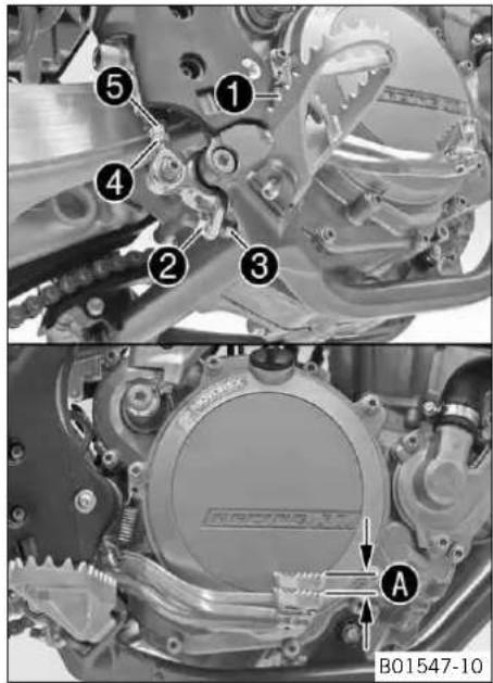 KTM 250 EXCF (2014) - Avertissement - 1