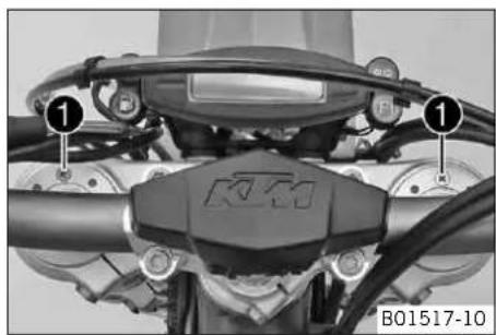 KTM 250 EXCF (2014) - Monter les bras de fourche - 3