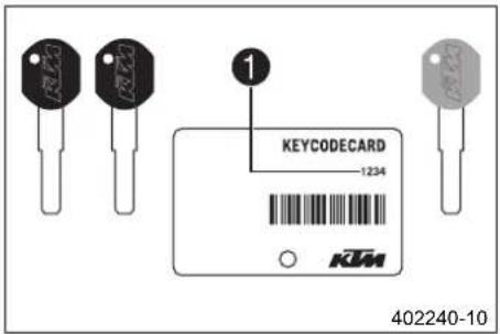 KEYCODECARD 1234 402240-10