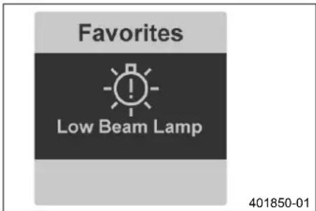 Favorites Low Beam Lamp 401850-01