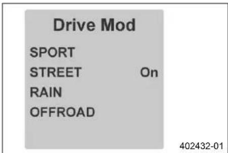 Drive Mod SPORT STREET On RAIN OFFROAD 402432-01