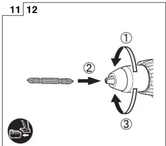 HITACHI DS18DSDL - Inspiserer verktöyet - 8