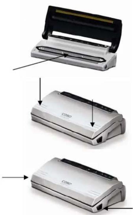 CASO VC100 - Operating Instructions - 1