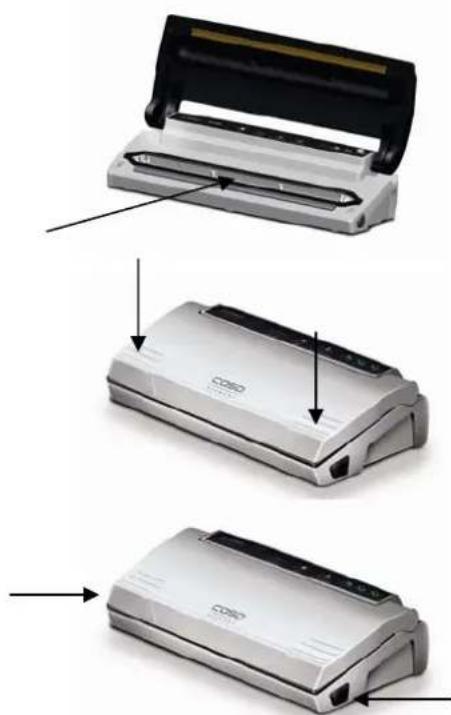 CASO VC100 - Commande et fonctionnement - 1