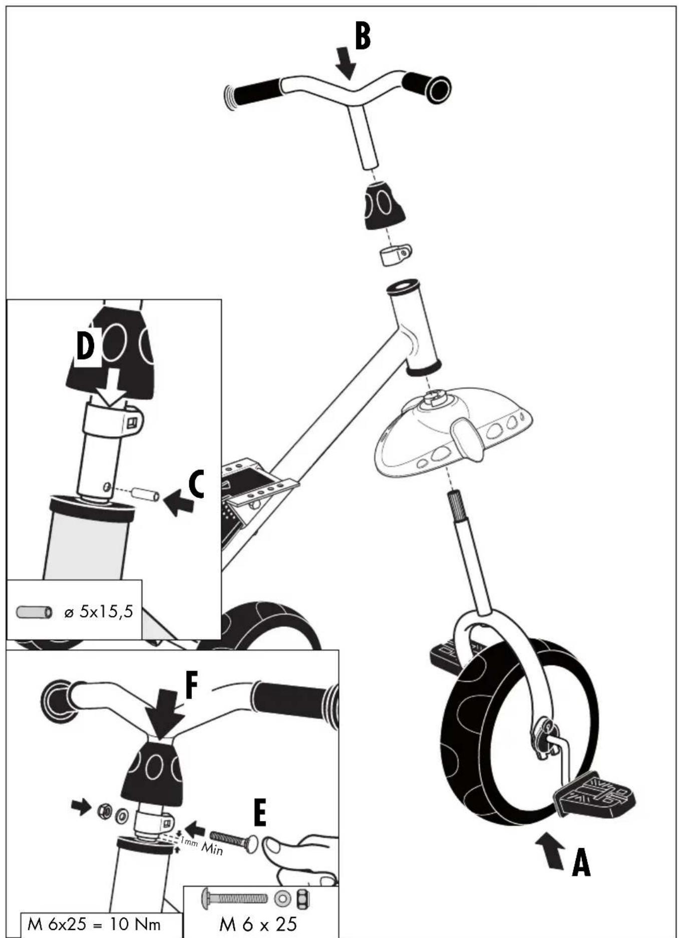 KETTLER Funtrike Emma - Kasutuselt kōrvaldamise juhis - 5