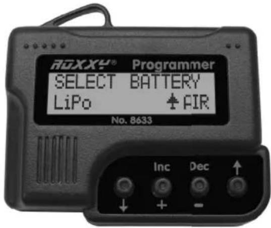 MULTIPLEX BLControl 900 Serie - Settings with the programmer - 2