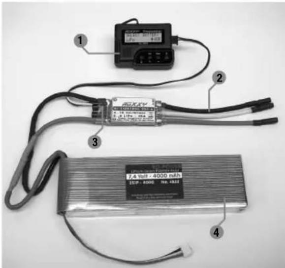 MULTIPLEX BLControl 900 Serie - Réglages avec apparéil de programmation - 1