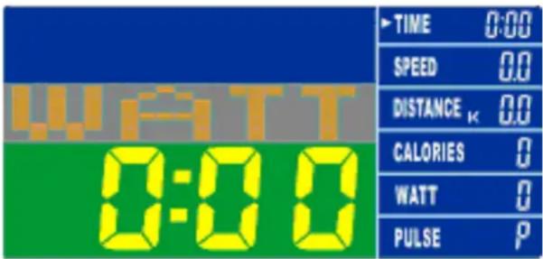 DKN XC120 - Treino no MODO WATT - 1