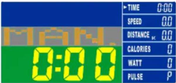 DKN XC120 - Treino em MODO MANUAL - 1