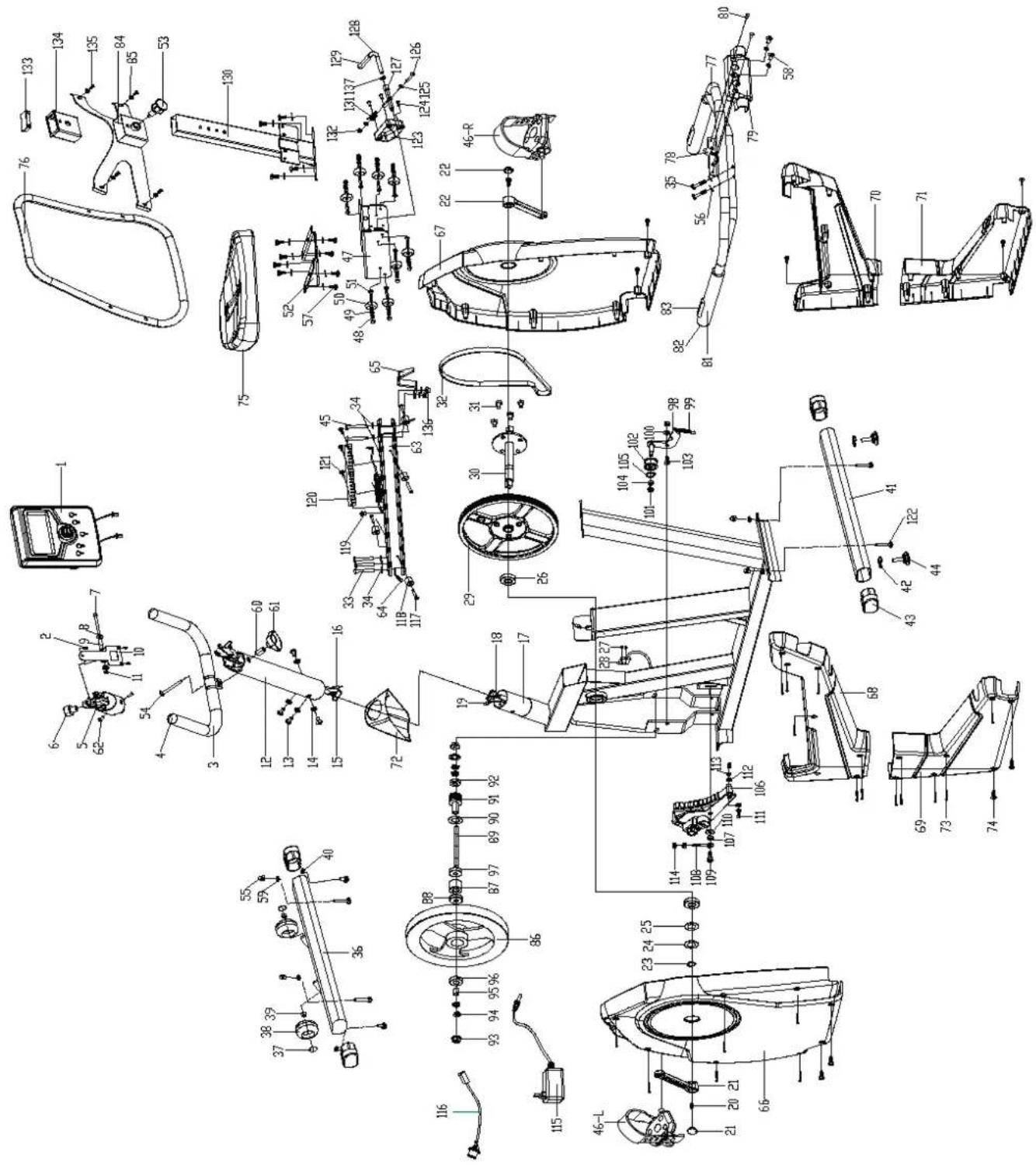 Bremshey Cardio Comfort Control - PARTLIST - 1