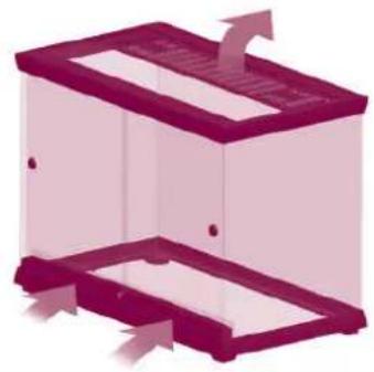 Ferplast Explora 80 H - Openings for installation of optional spot lamps - 2