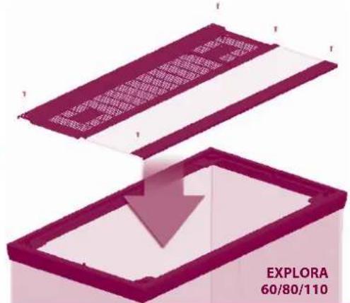 Ferplast Explora 80 H - Kabeldurchführungen - 4