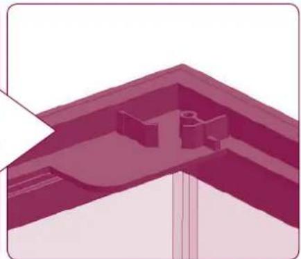 Ferplast Explora 80 H - Kabeldurchführungen - 11