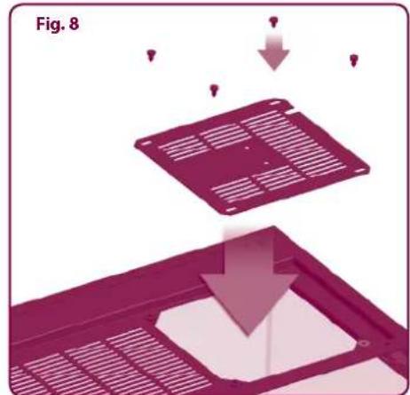 Ferplast Explora 80 H - Cable slots - 4