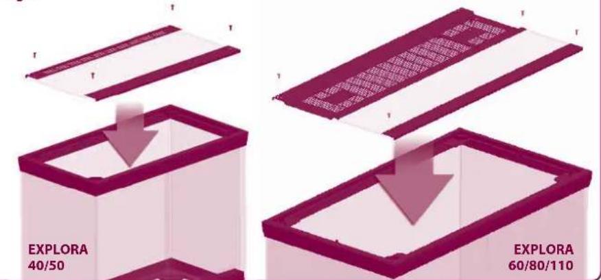 Ferplast Explora 80 H - Cable slots - 3