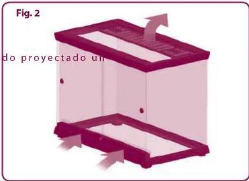 Ferplast Explora 110 H - Aberturas para la introduccion de lamparas spot facionales - 2